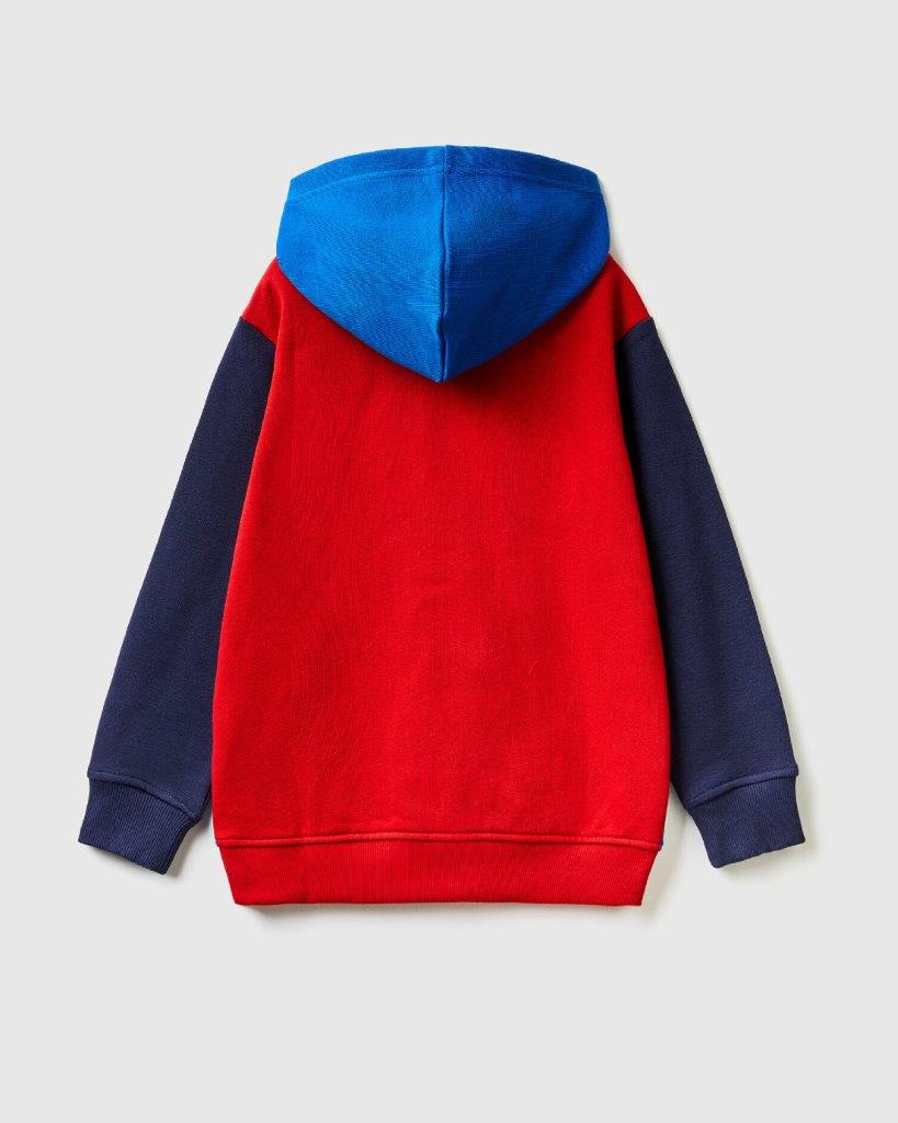 100% Cotton Hoodie Tracksuit With Logo_03