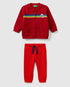 Red Set (Jacket+Trouser) Benetton