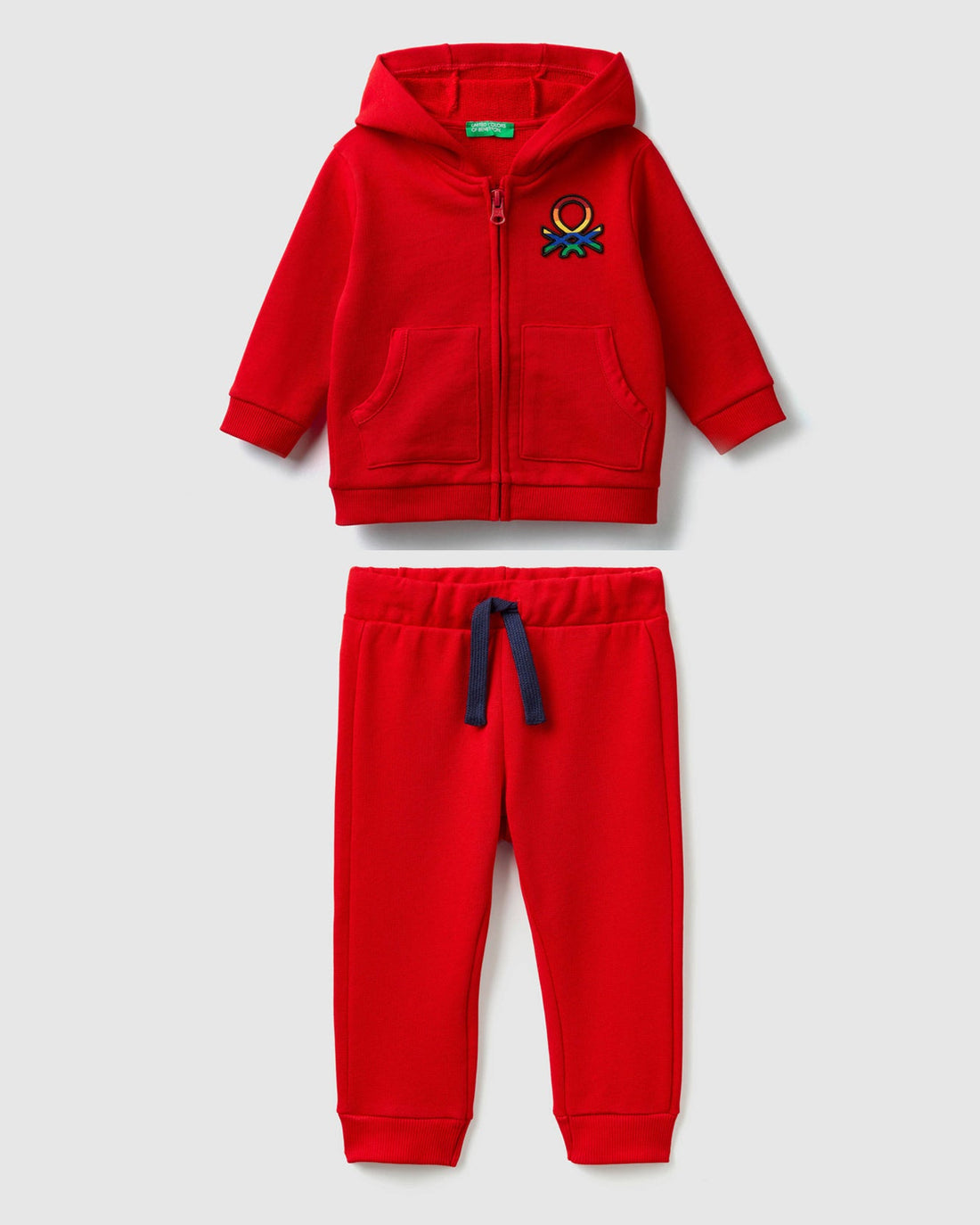 Red Set (Jacket+Trouser) Benetton