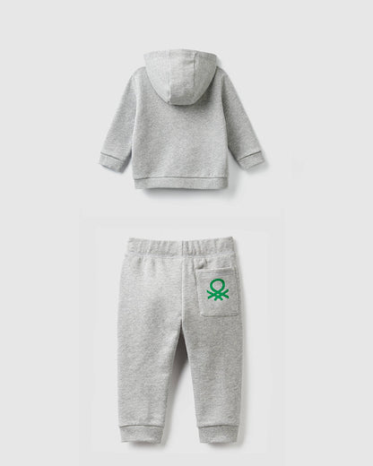 Light Grey Set (Jacket+Trouser) Benetton