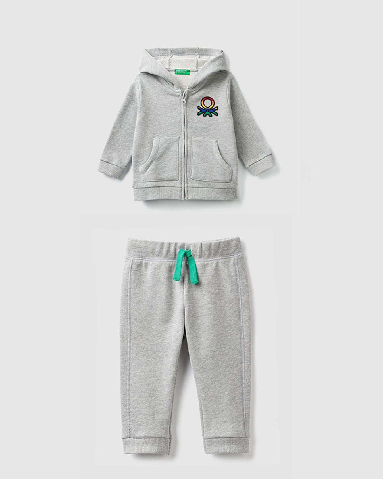Light Grey Set (Jacket+Trouser) Benetton