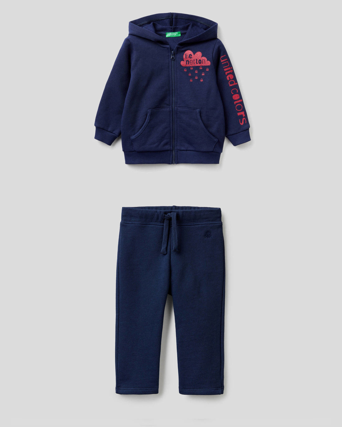 Dark Blue Set (Jacket+Trousers) Benetton