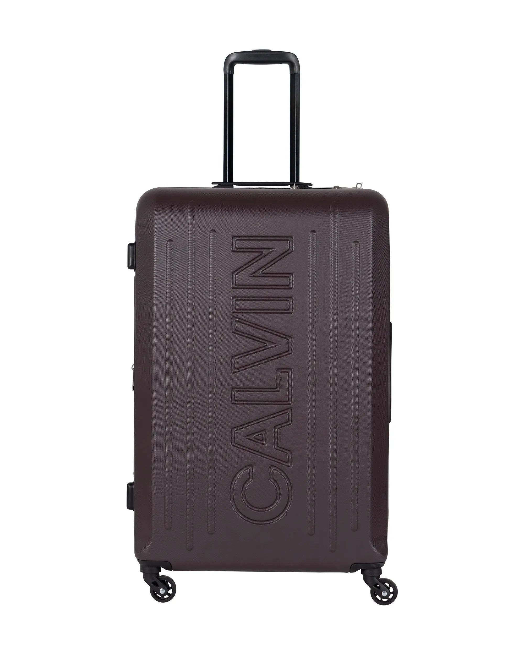 Calvin Klein Brown Large Luggage - BEVAVA