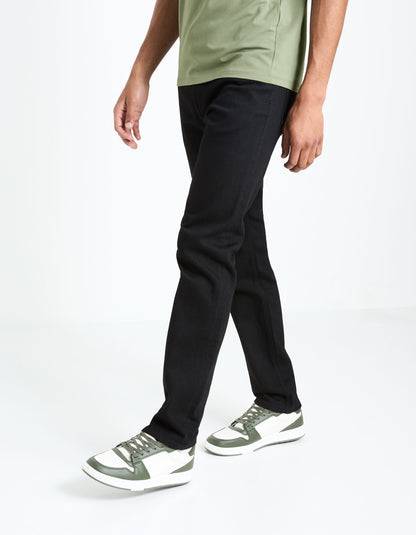 C15 Straight 3-Length Jeans - Black_COBLACK15_BLACK_05