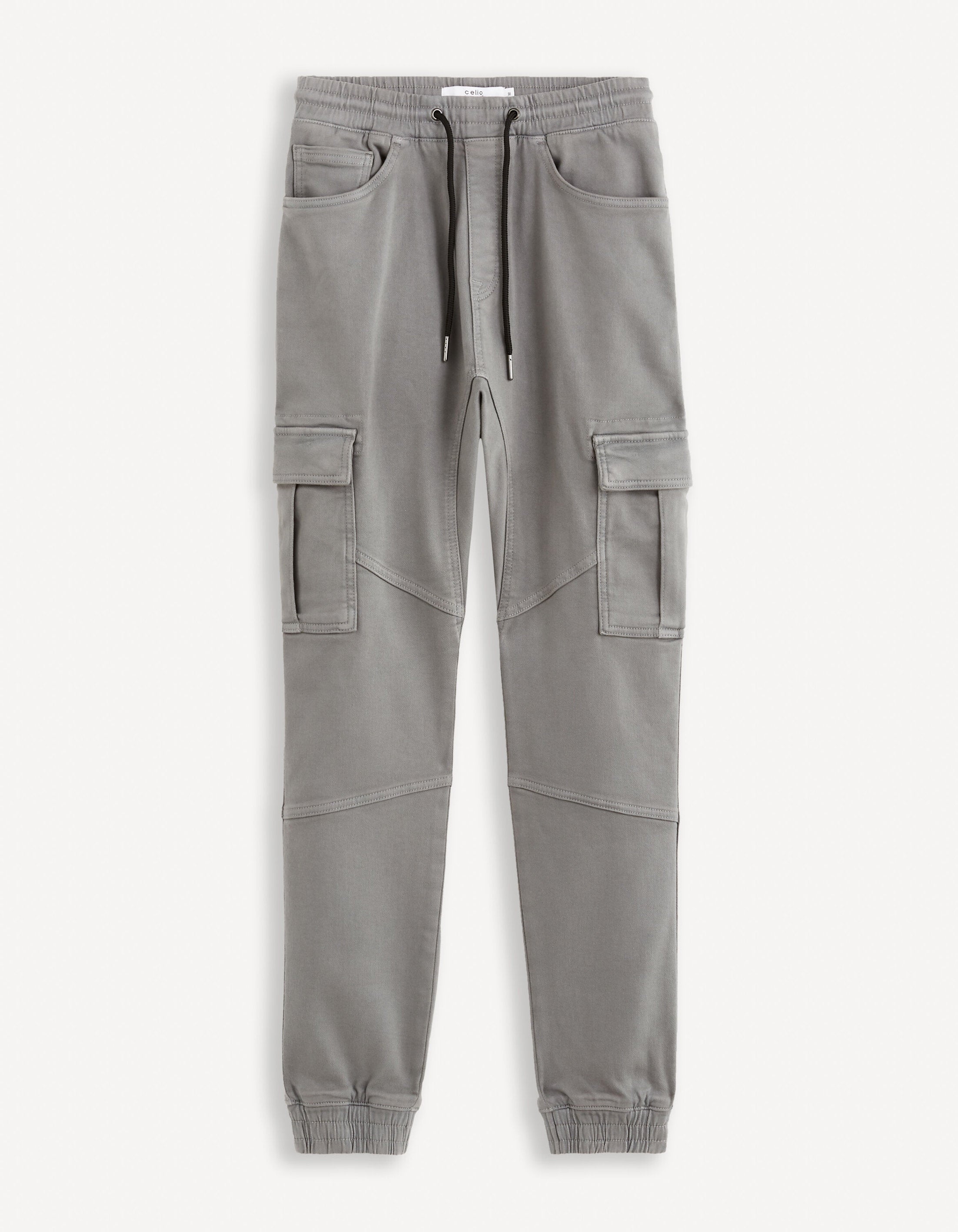 Slim Cargo Pants - Medium Grey_COKIT4_GRIS MOYEN_02