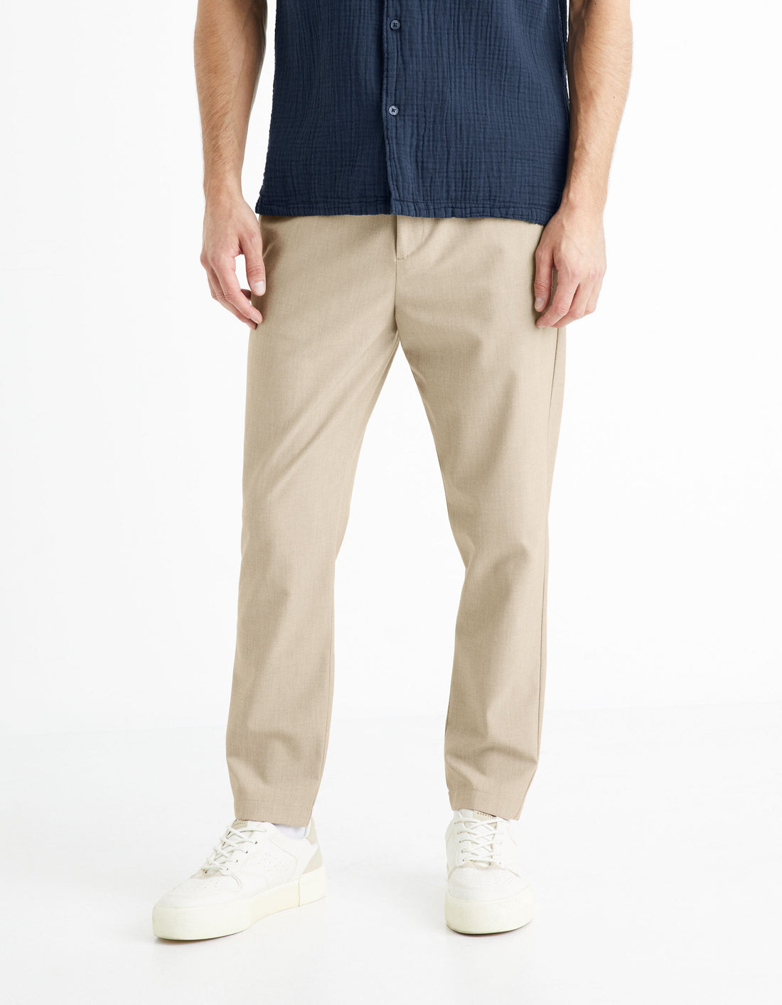 24H Trousers - Beige_COSMART_BEIGE FONCE_01