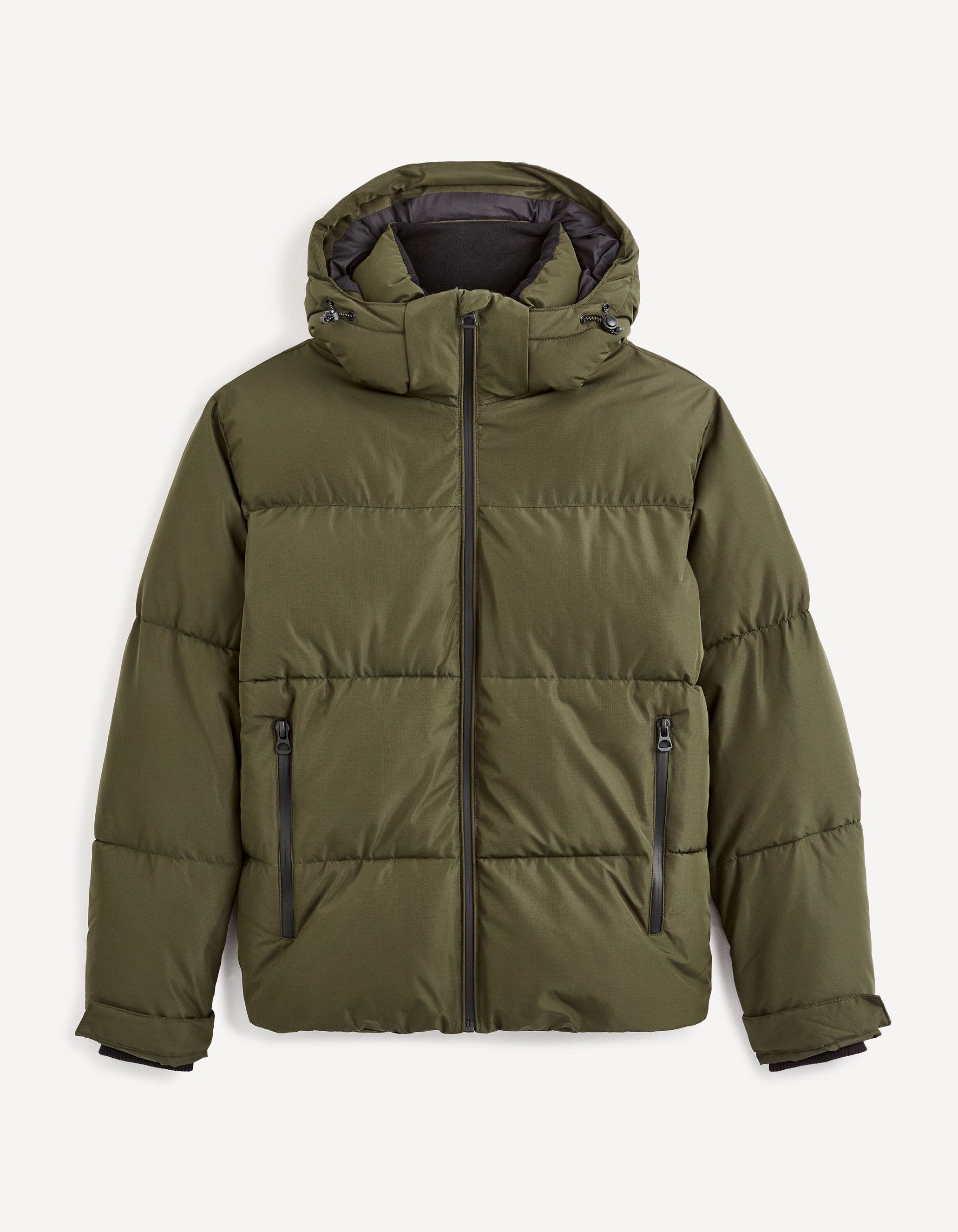 Cold Hooded Down Jacket - Khaki_CUNOTTE_KHAKI_02