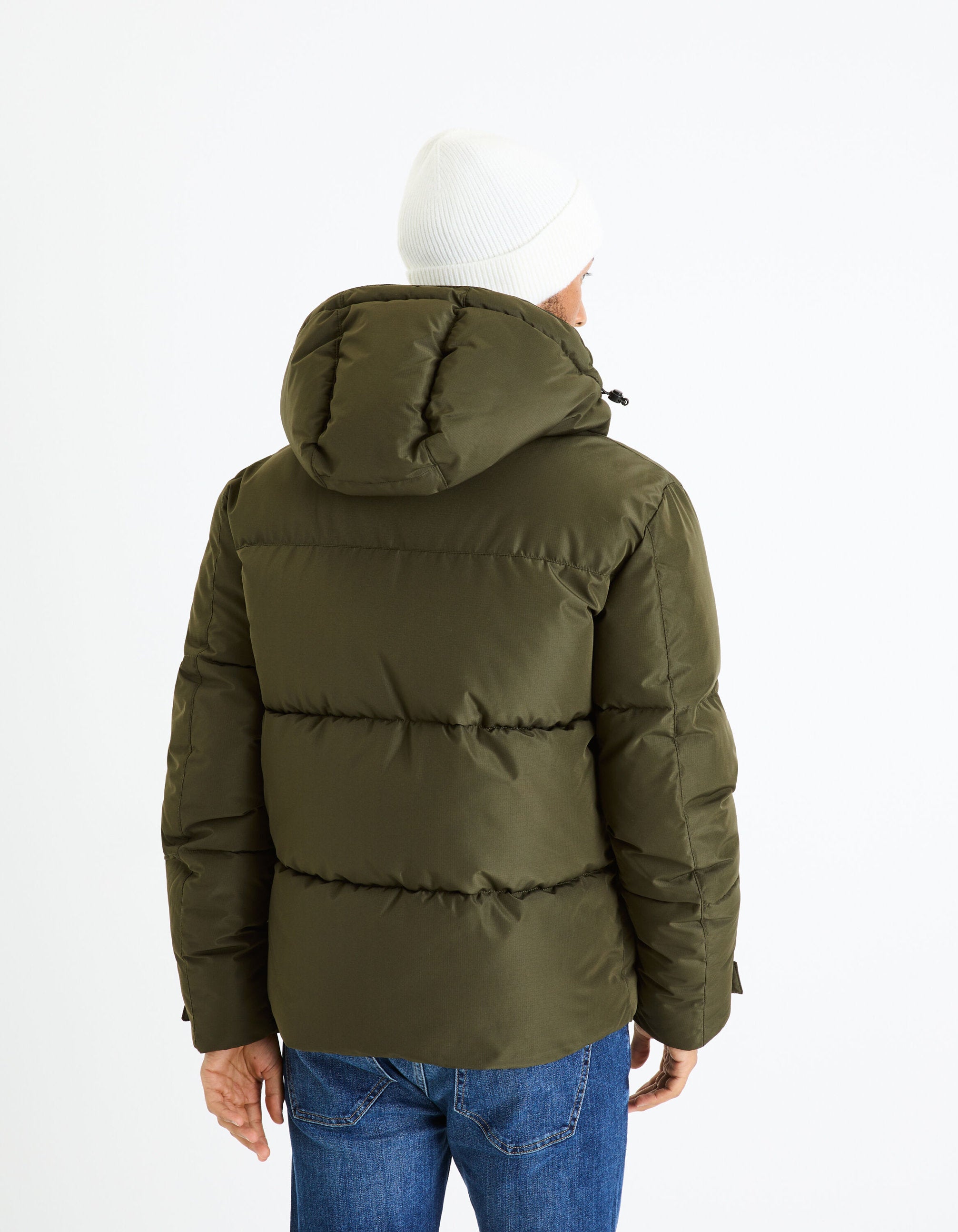 Cold Hooded Down Jacket - Khaki_CUNOTTE_KHAKI_04