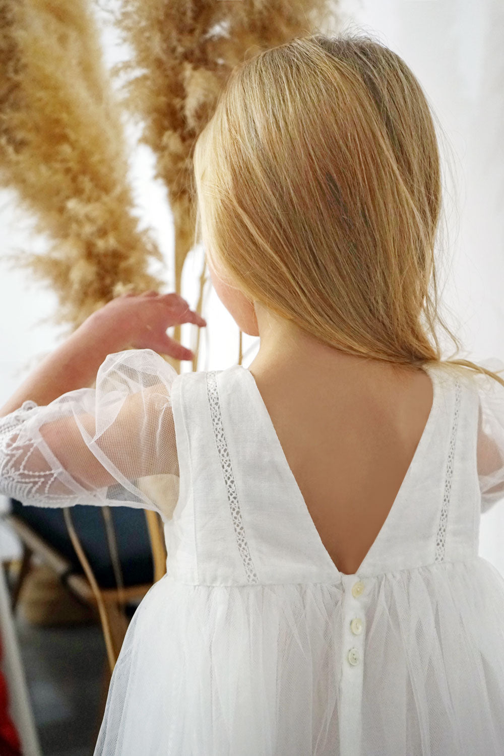 Alma Dress White - BEVAVA