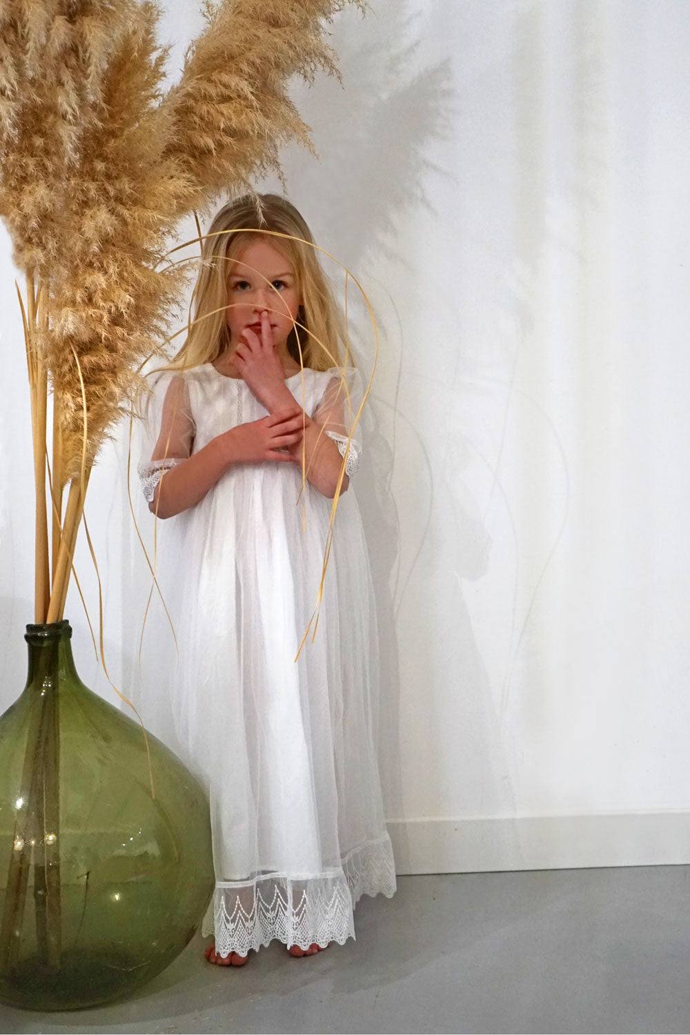 Alma Dress White - BEVAVA