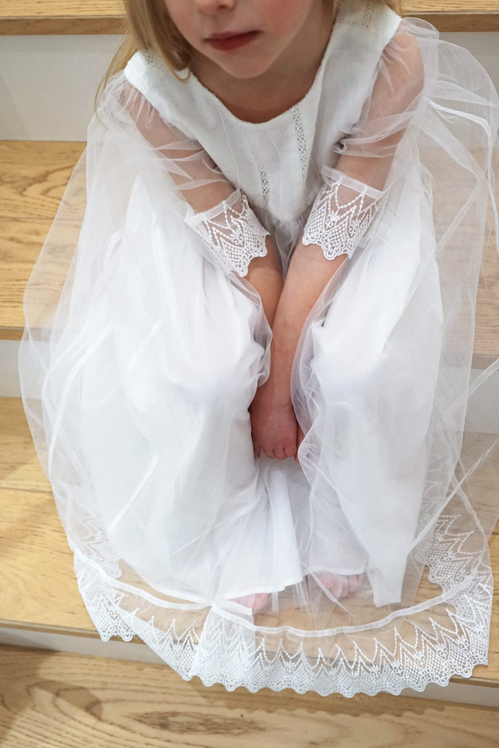 Alma Dress White - BEVAVA