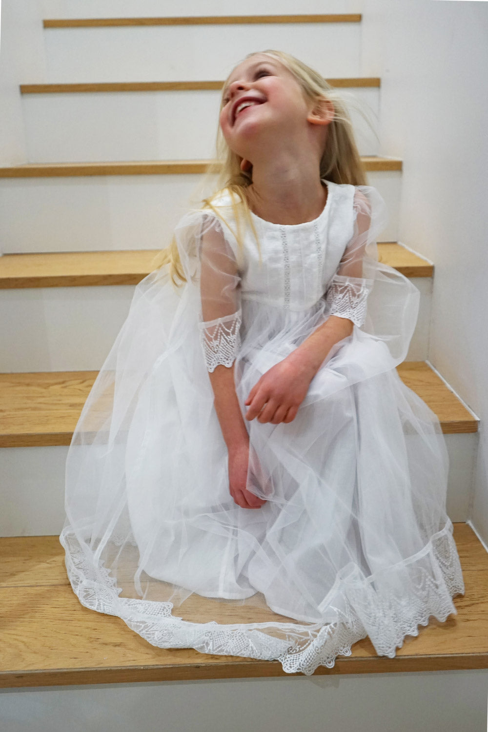 Alma Dress White - BEVAVA