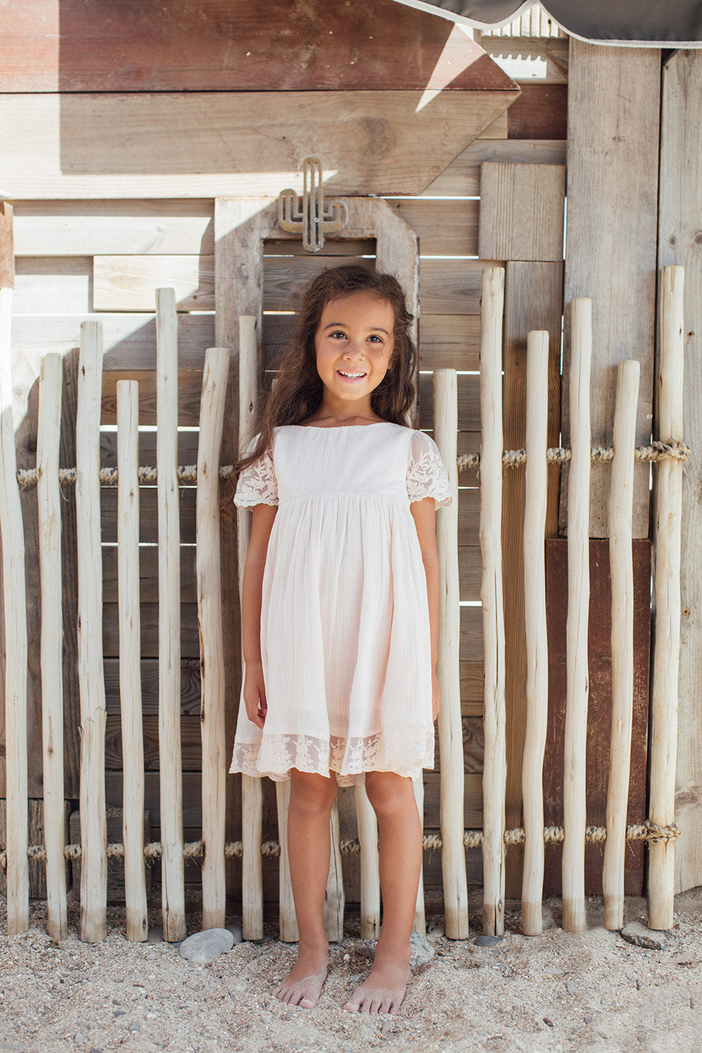 Manon Dress Nude - BEVAVA