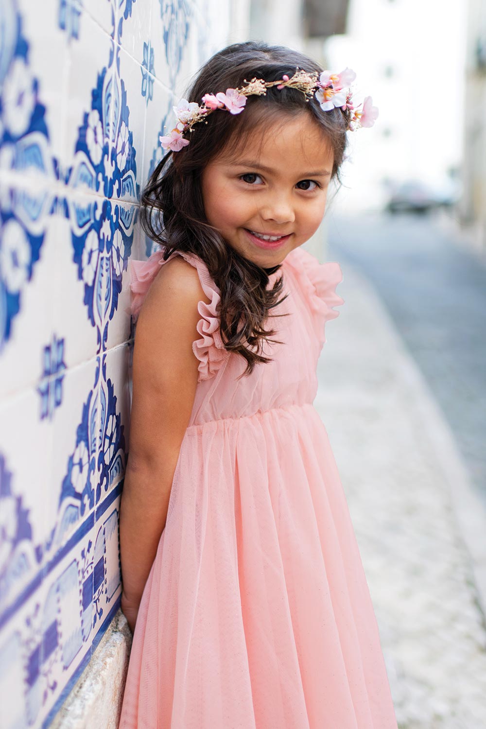 Scarlett Dress Blush - BEVAVA