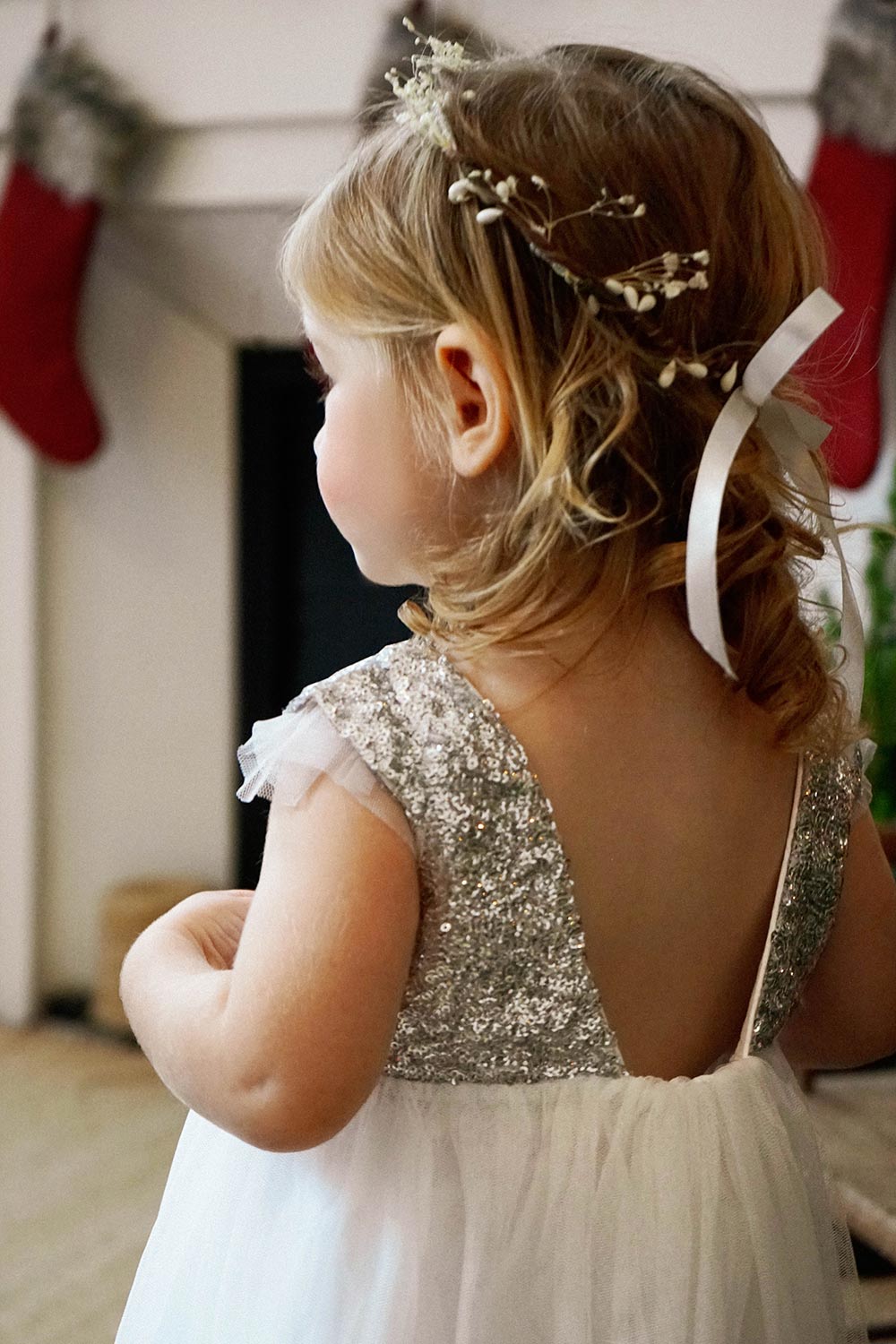 Stella Dress Silver - BEVAVA