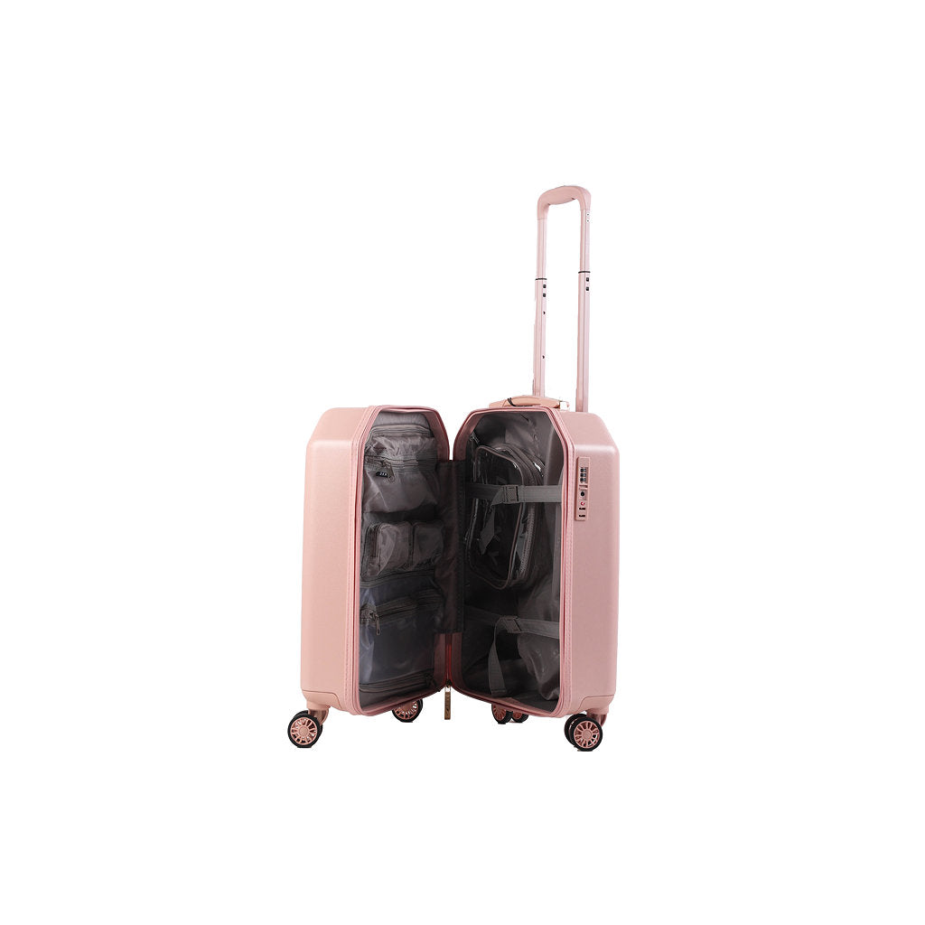 DKNY Pink Cabin Luggage-4