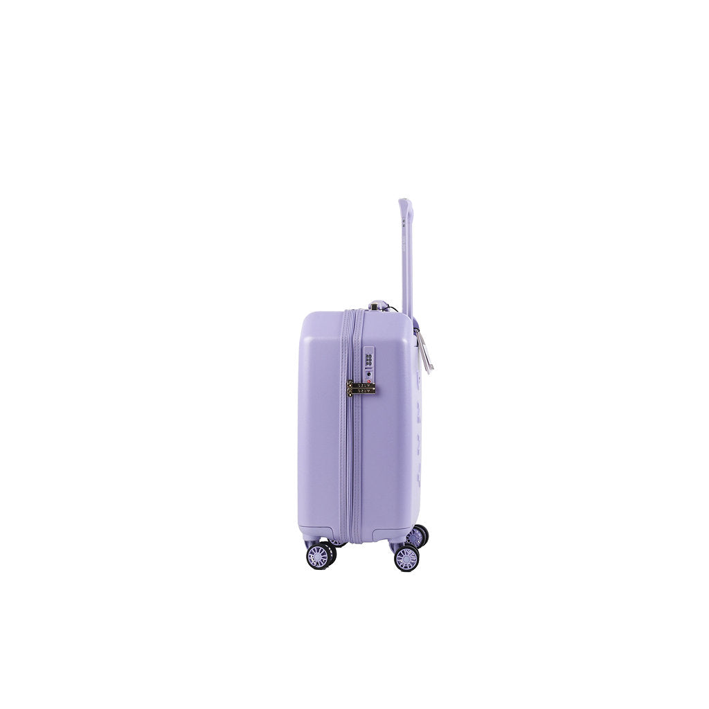 DKNY Purple Cabin Luggage-2