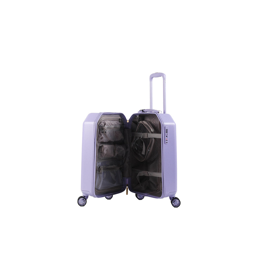 DKNY Purple Cabin Luggage-4