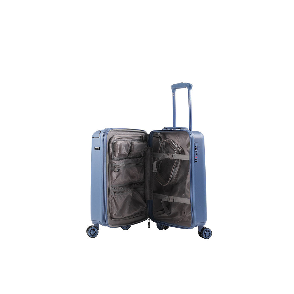 DKNY Blue Cabin Luggage-4