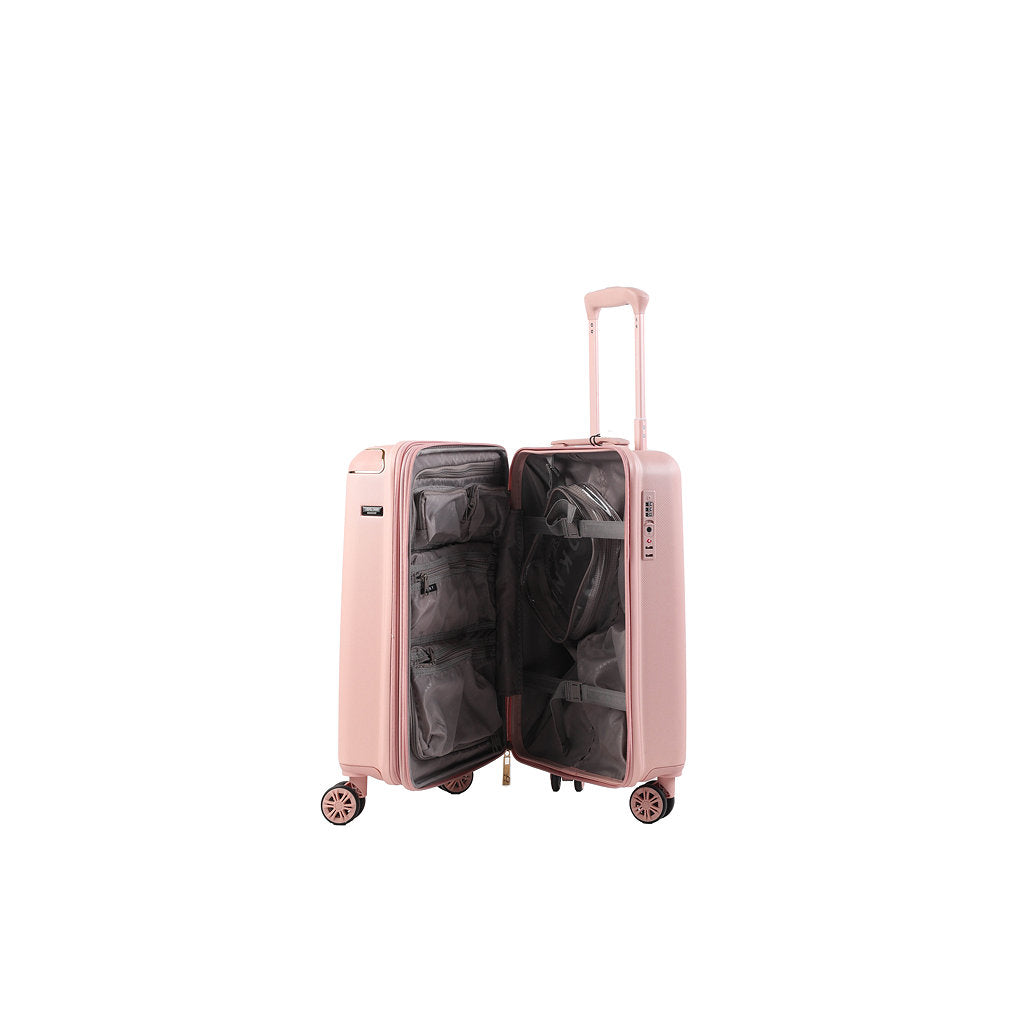 DKNY Pink Cabin Luggage-4