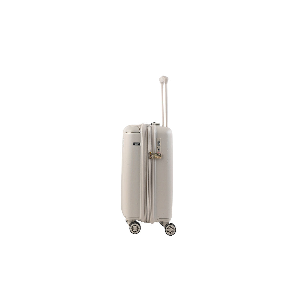 DKNY White Cabin Luggage-3