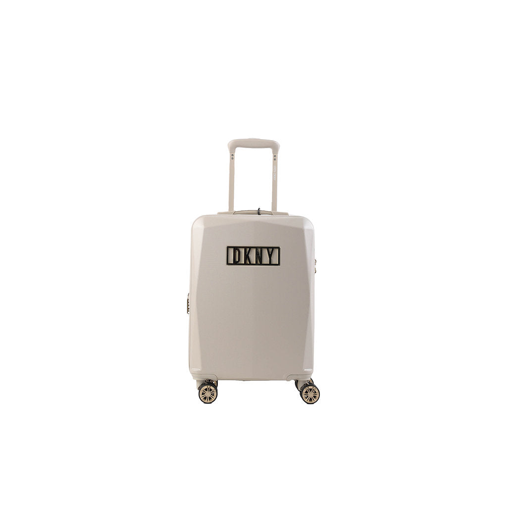 DKNY White Cabin Luggage-1