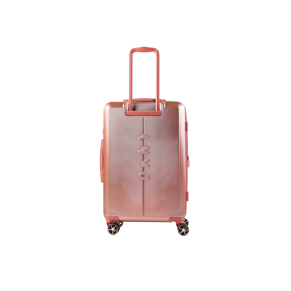 DKNY Pink Medium Luggage-3
