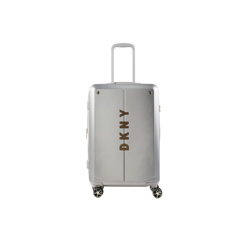 DKNY Grey Medium Luggage-1