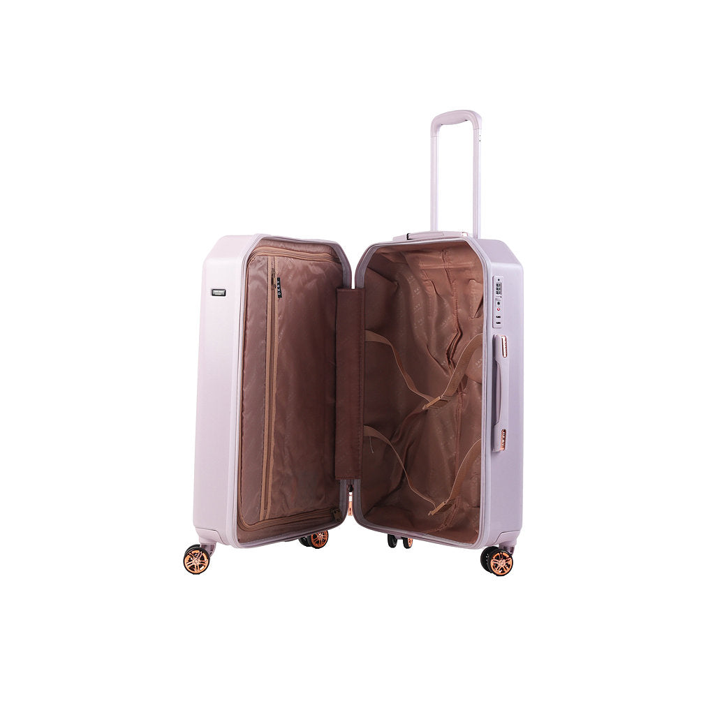 DKNY Purple Medium Luggage-4