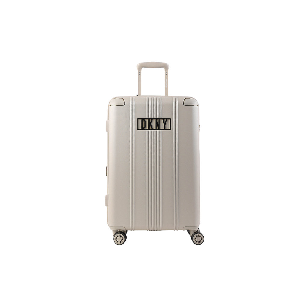DKNY White Medium Luggage-1