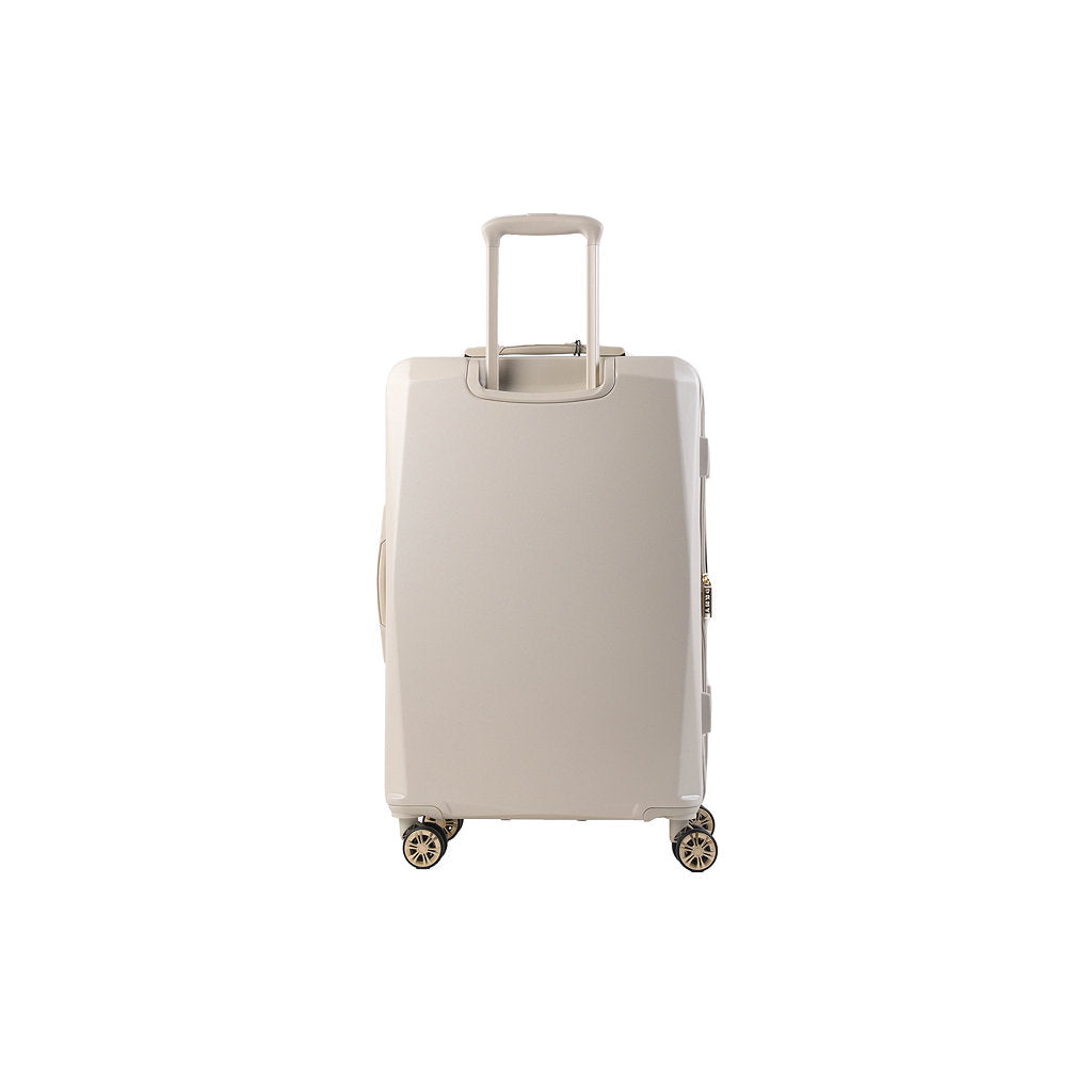 DKNY White Medium Luggage-2