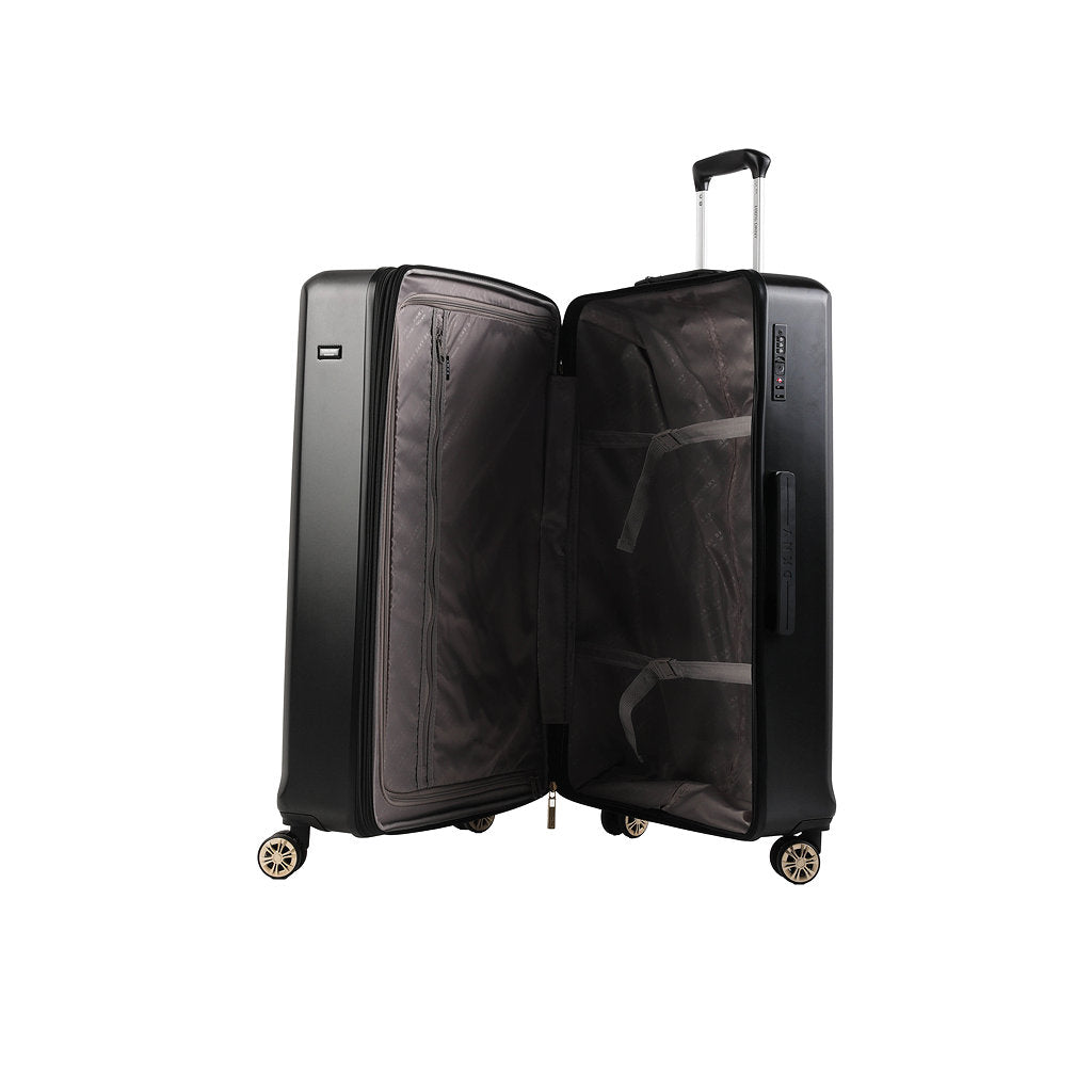 DKNY Black Large Luggage-4