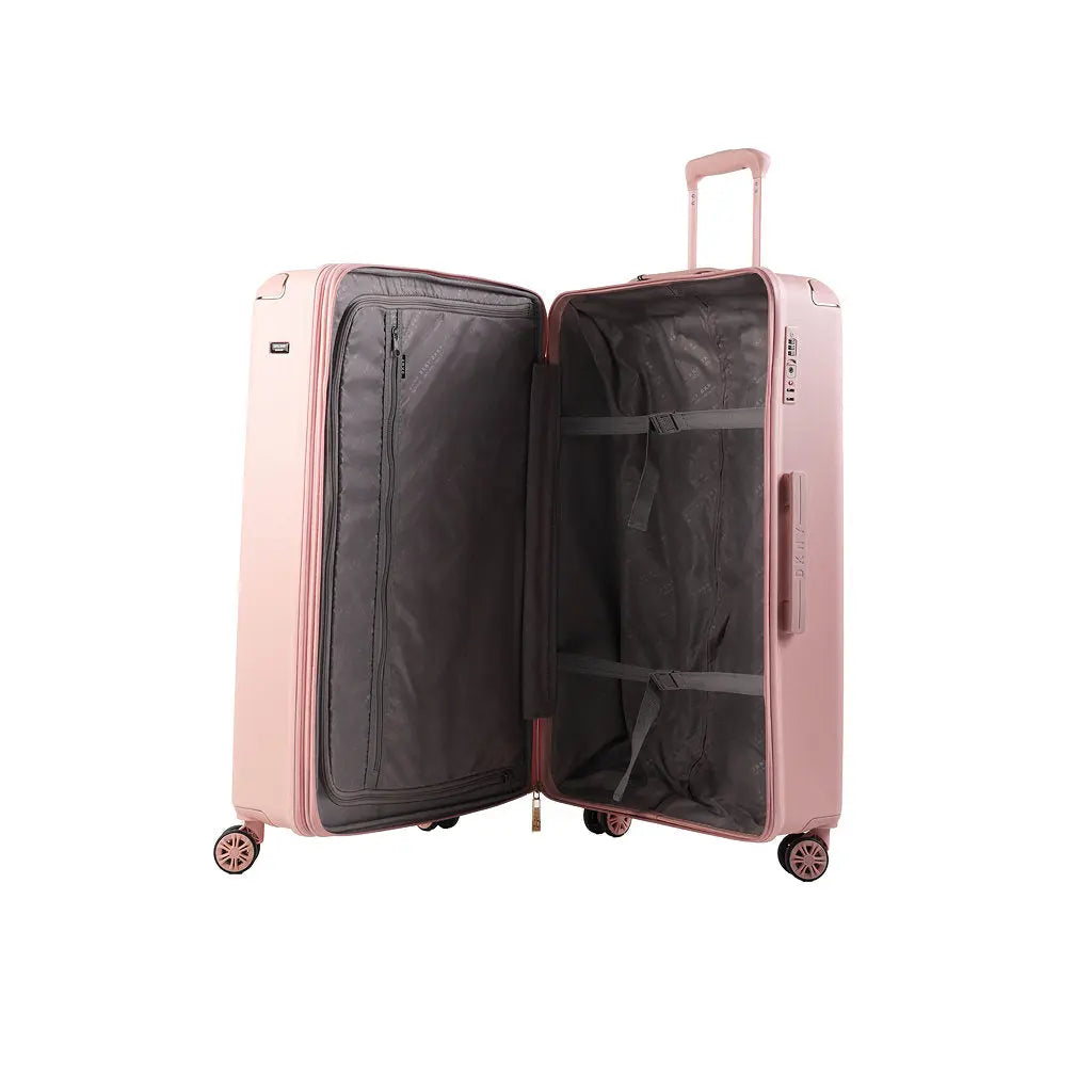 DKNY Pink Large Luggage-4