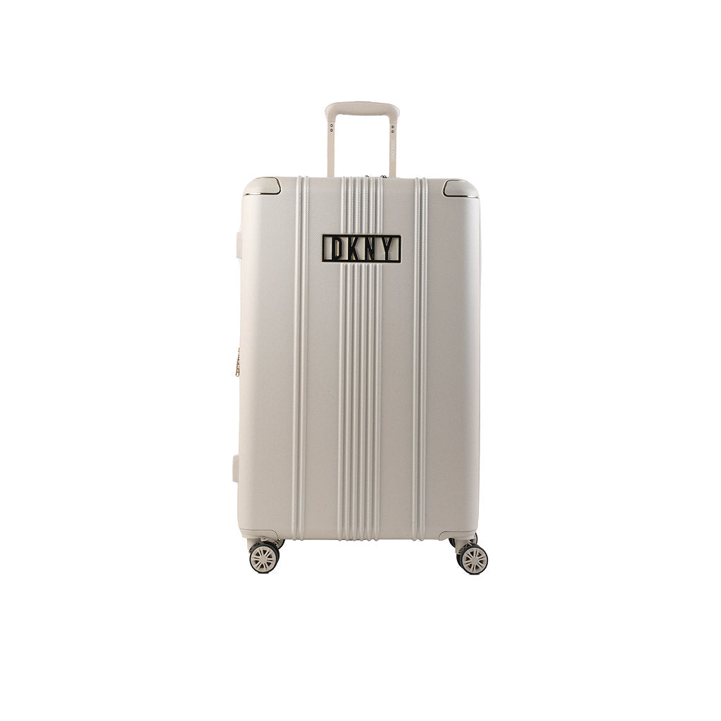 DKNY White Large Luggage-1