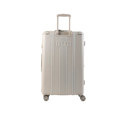 DKNY White Large Luggage-3