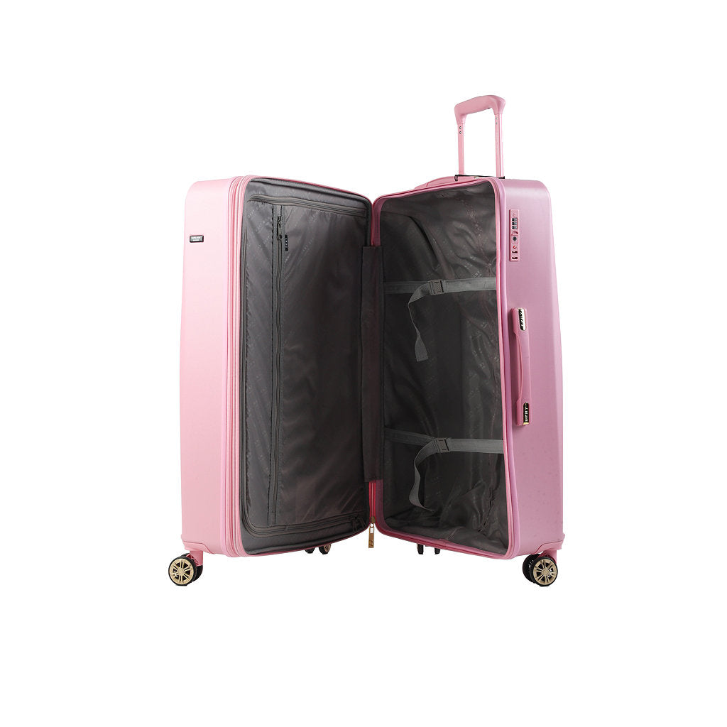 DKNY Pink Large Luggage-4