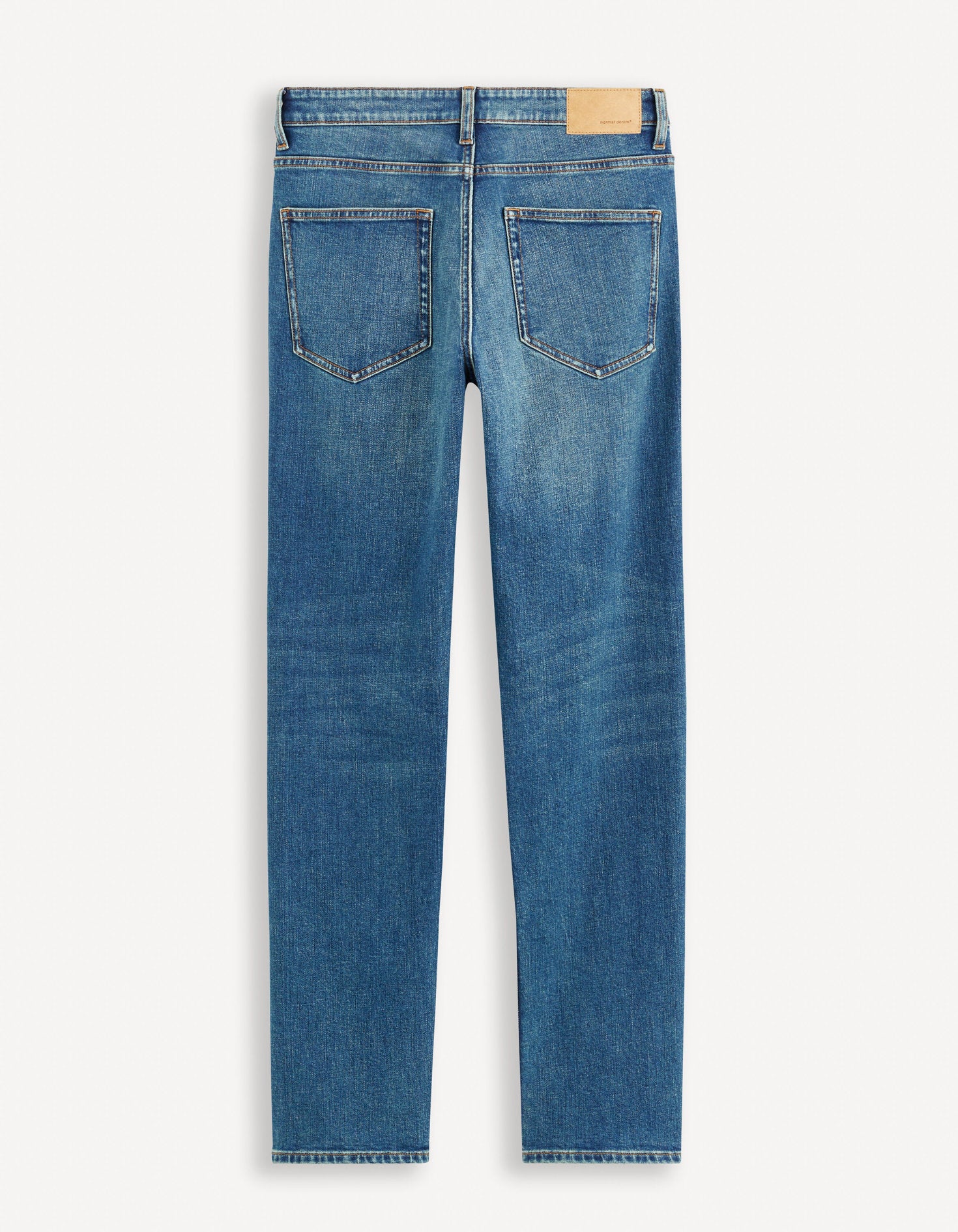C15 3-Length Straight Jeans - Double Stone_DOBLEU15_DOUBLE STONE_06