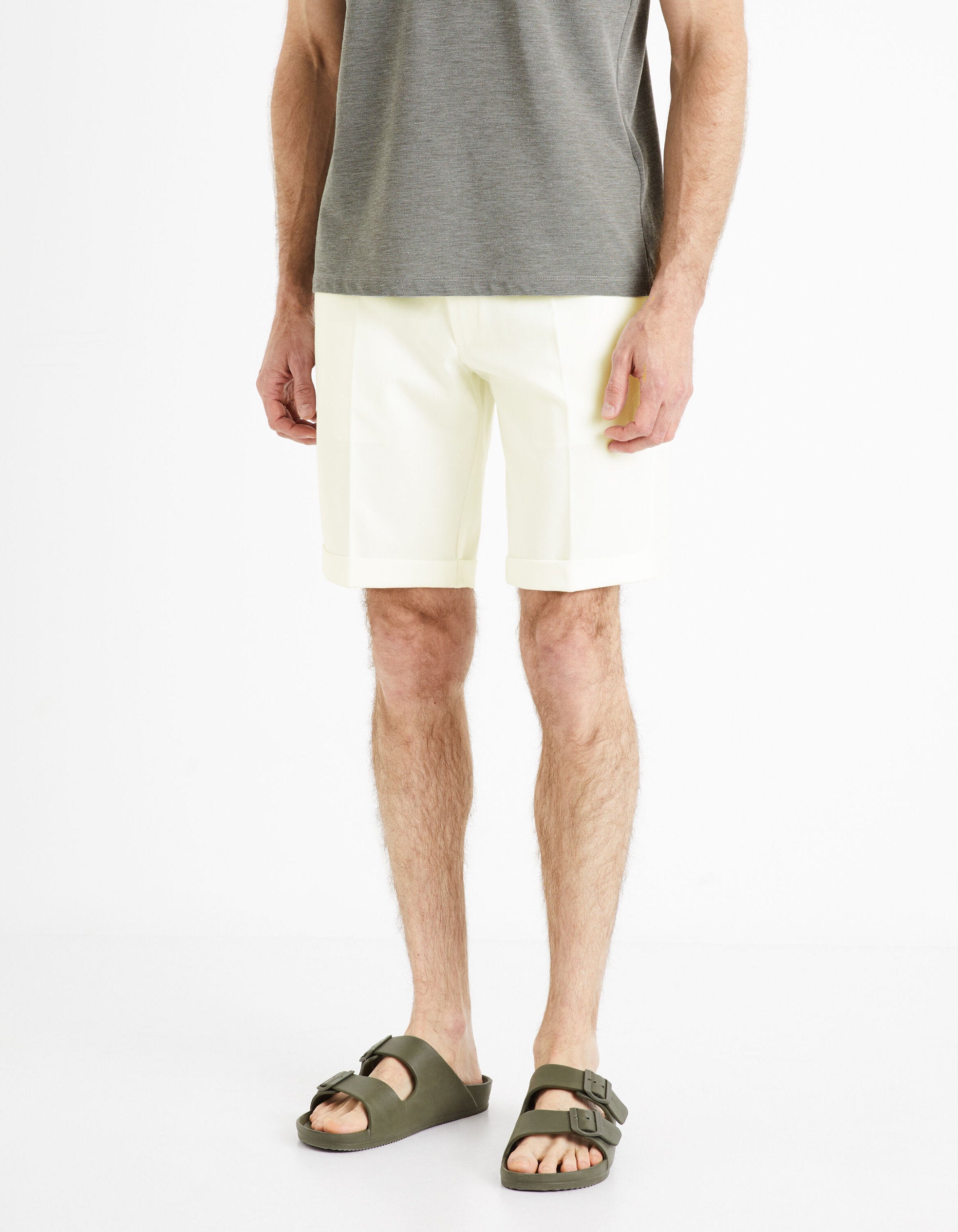 Bermuda Shorts 24H - Ecru_DOEVANBM_ECRU_01