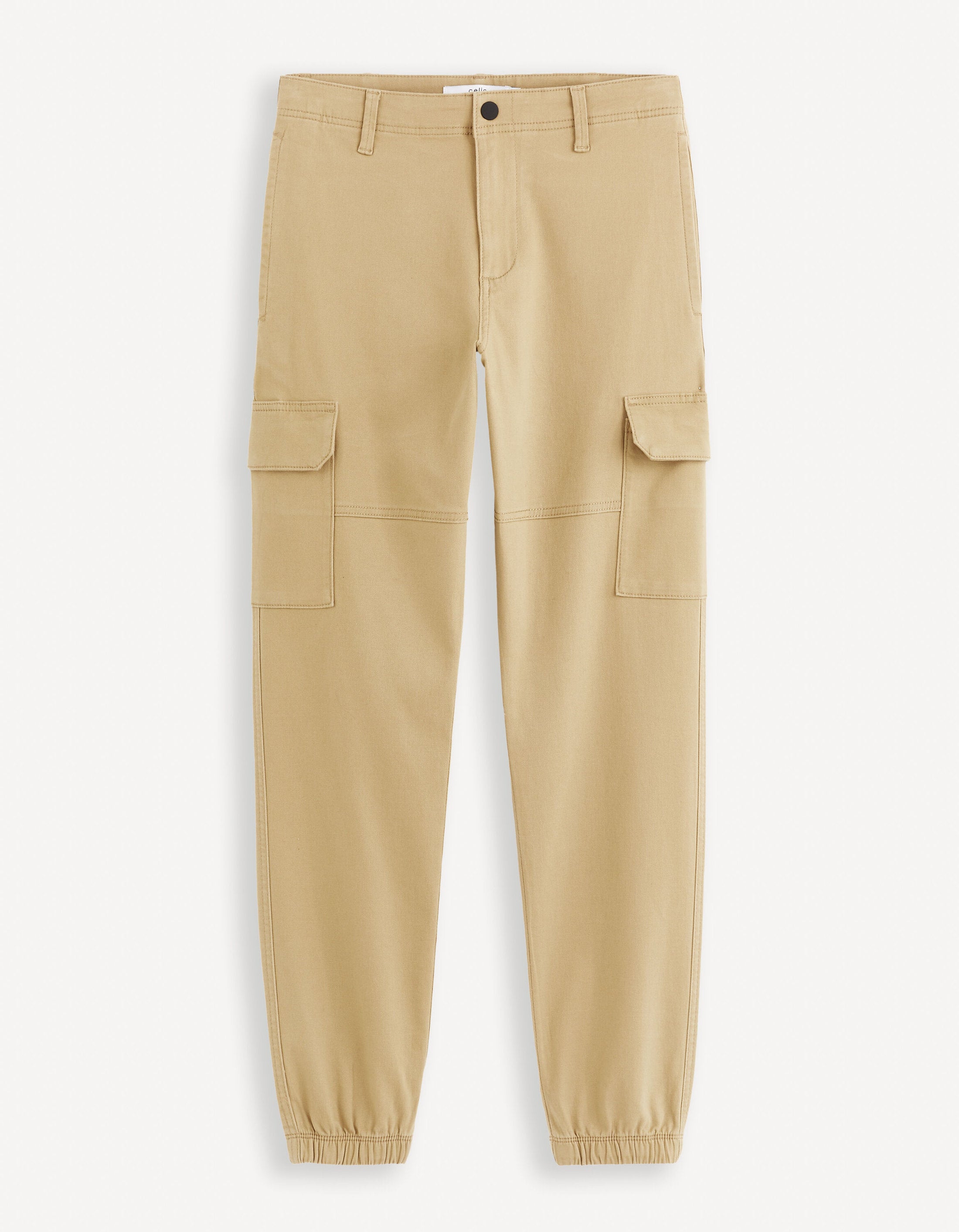 Slim Cargo Pants - Brown_DOLYTE_BROWN CHESTNUT_02