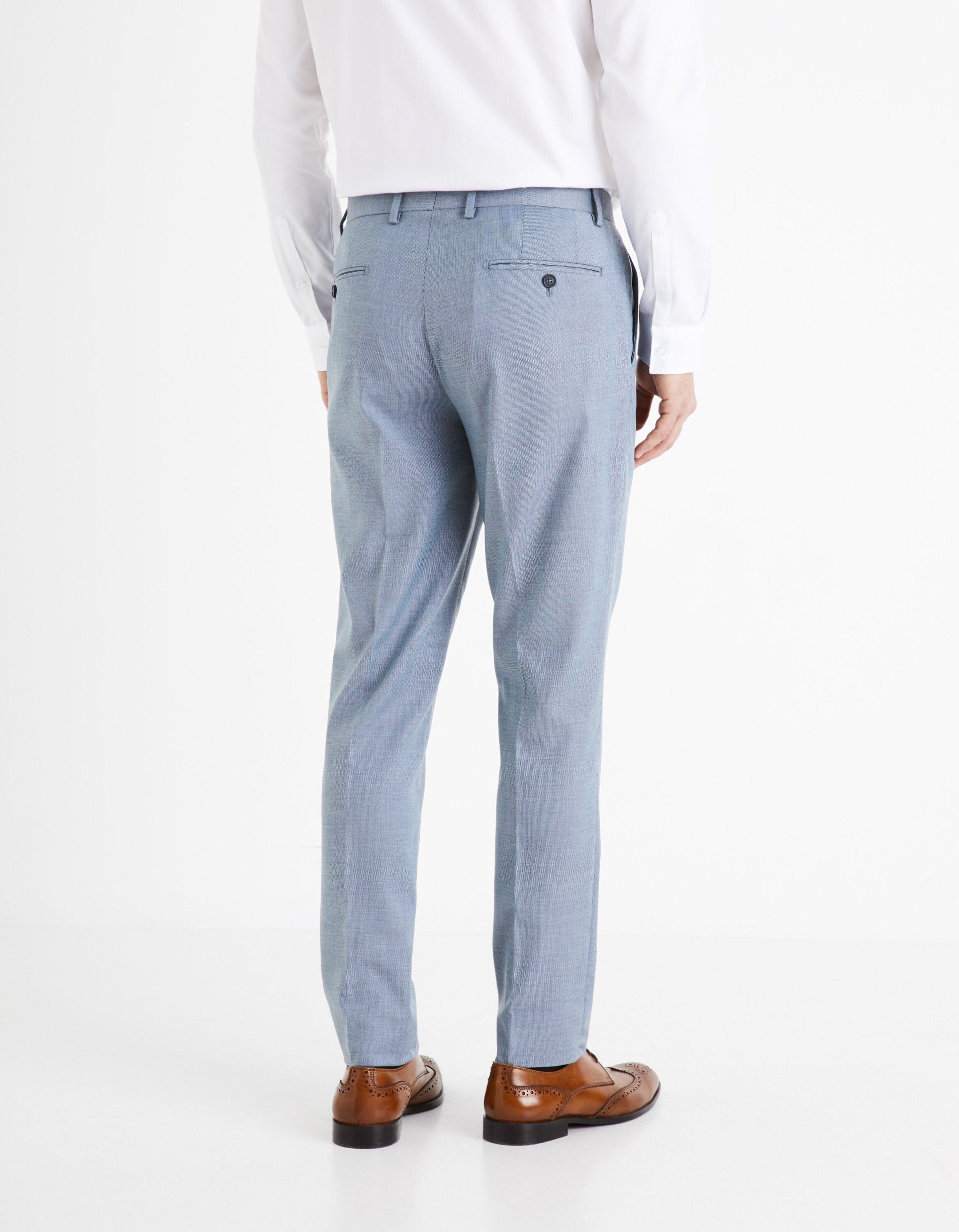 Mikro Slim Suit Trousers - Sky Blue_DOMIKRO_BLEU CIEL_04