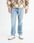 C15 3-Length Straight Jeans - Bleached_DOSTRA15_BLEACHED_01