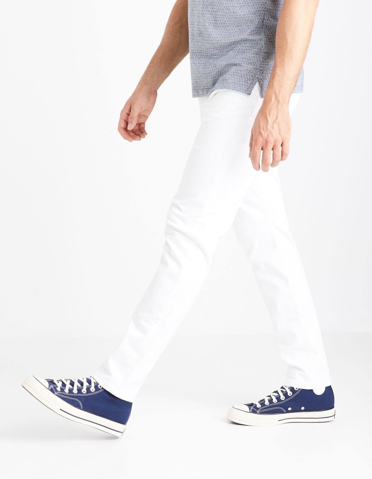 C25 Powerflex Slim Fit Jeans - White_DOW_BLANC_05