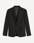 Slim Armor Suit Jacket - Black_DUARMURE_BLACK_01