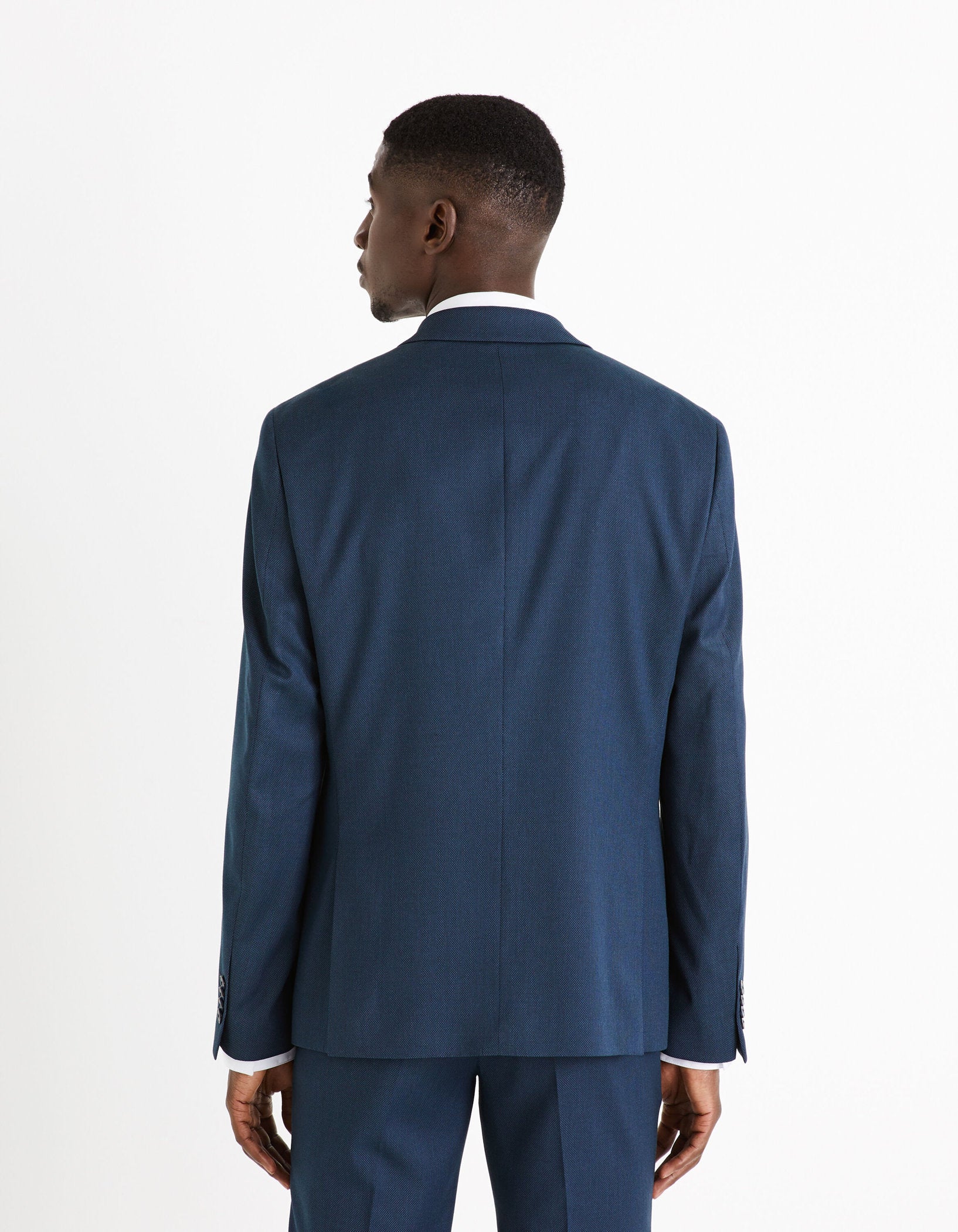 Slim Armor Suit Jacket - Navy_DUARMURE_NAVY_02