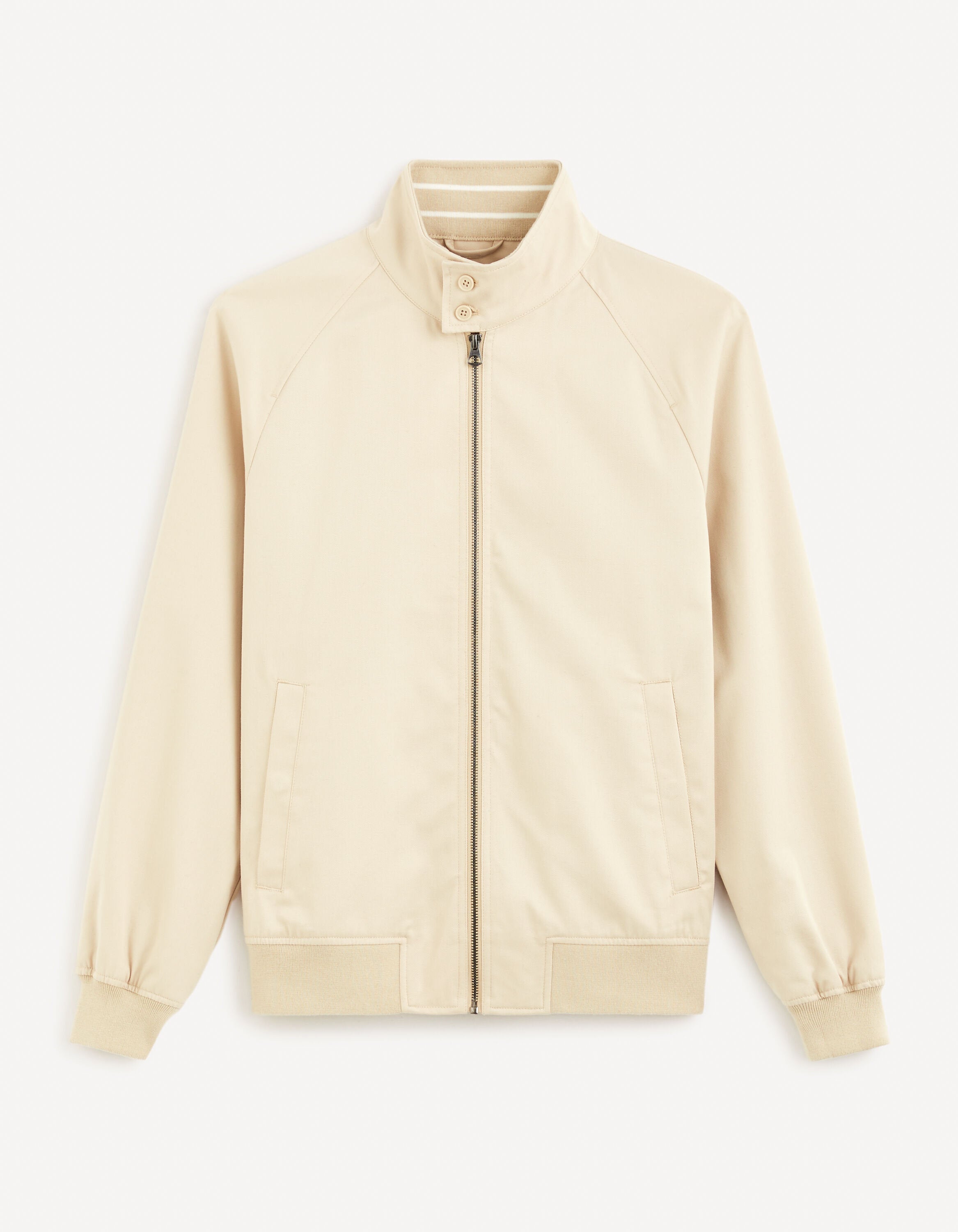 Stand-Up Collar Jacket - Ecru_DUCOTONE_ECRU_02