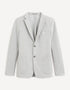 Jess Slim Knit Blazer - Grey_DUJESS1_GRIS CLAIR_01