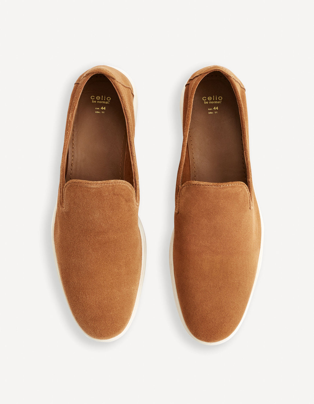 100% Leather Loafers - Camel_DYMOCA_CAMEL_02