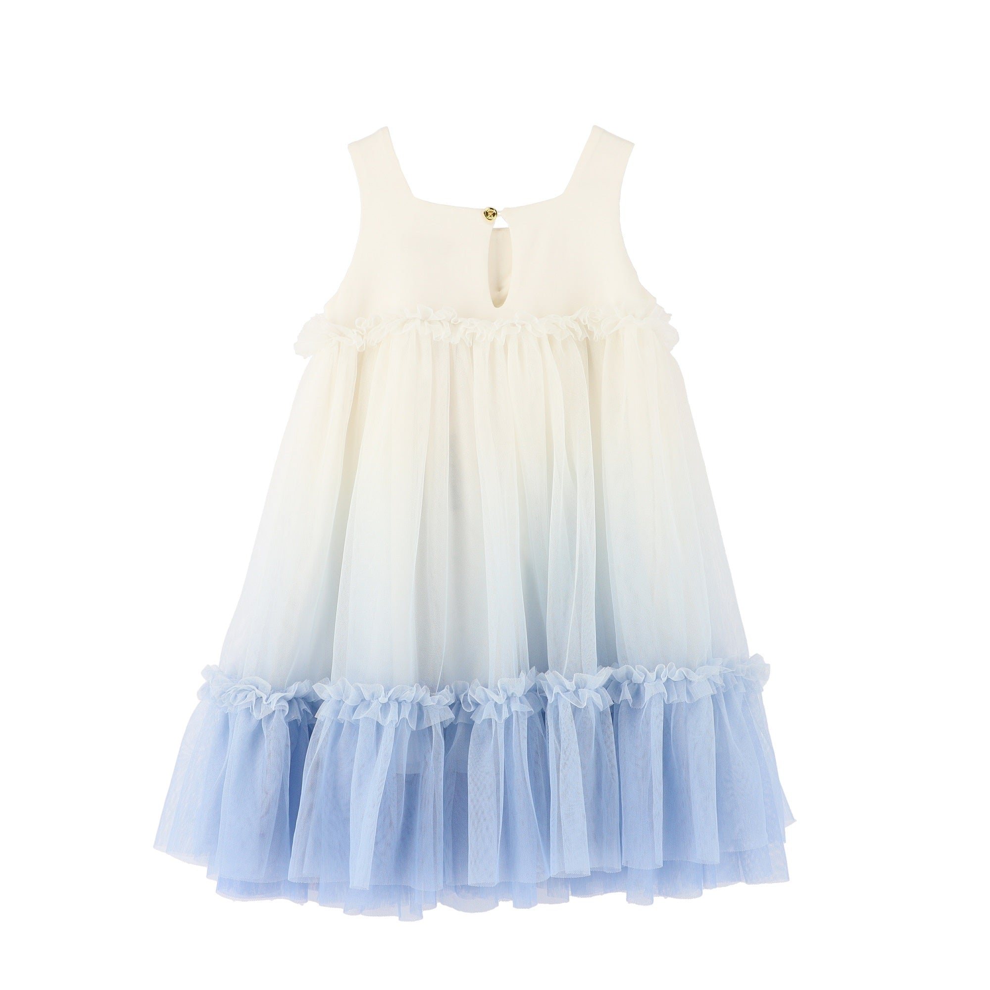 Donatella Dress Snowdrop Blue