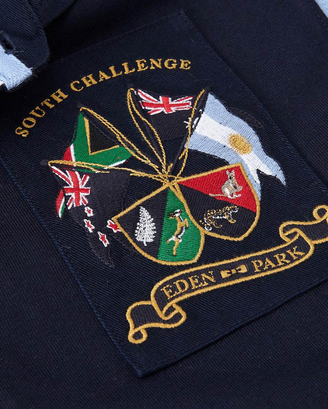 Dark Blue Maillot Manches Longues Eden Park