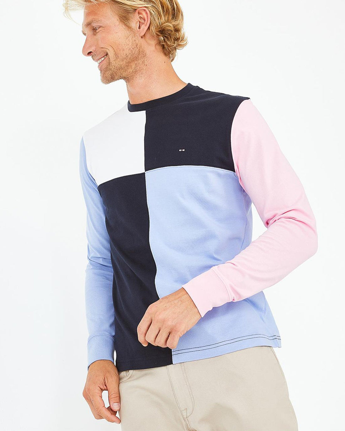 Light Blue T-Shirt Manches Longues Eden Park